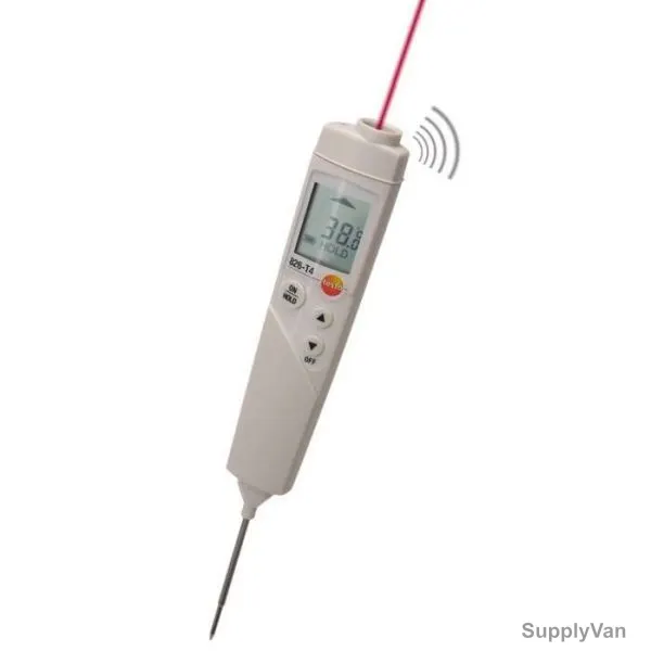 Testo Penetration Infrared Thermometer, 826-T4, -50 to +300 Deg.C — image 1