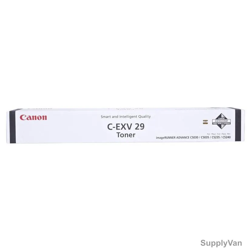 Canon Original Toner Cartridge, CEXV-29B, 36000 Pages, Black