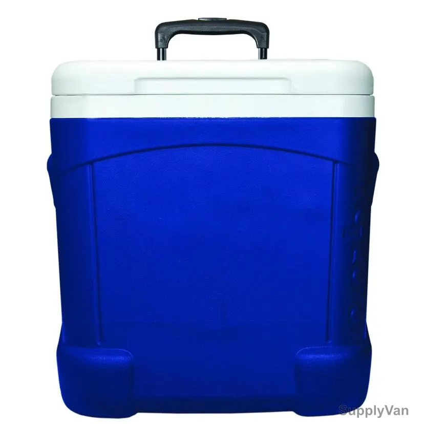 Igloo Portable Rolling Cooler Box, 56 Ltrs, Blue — image 1