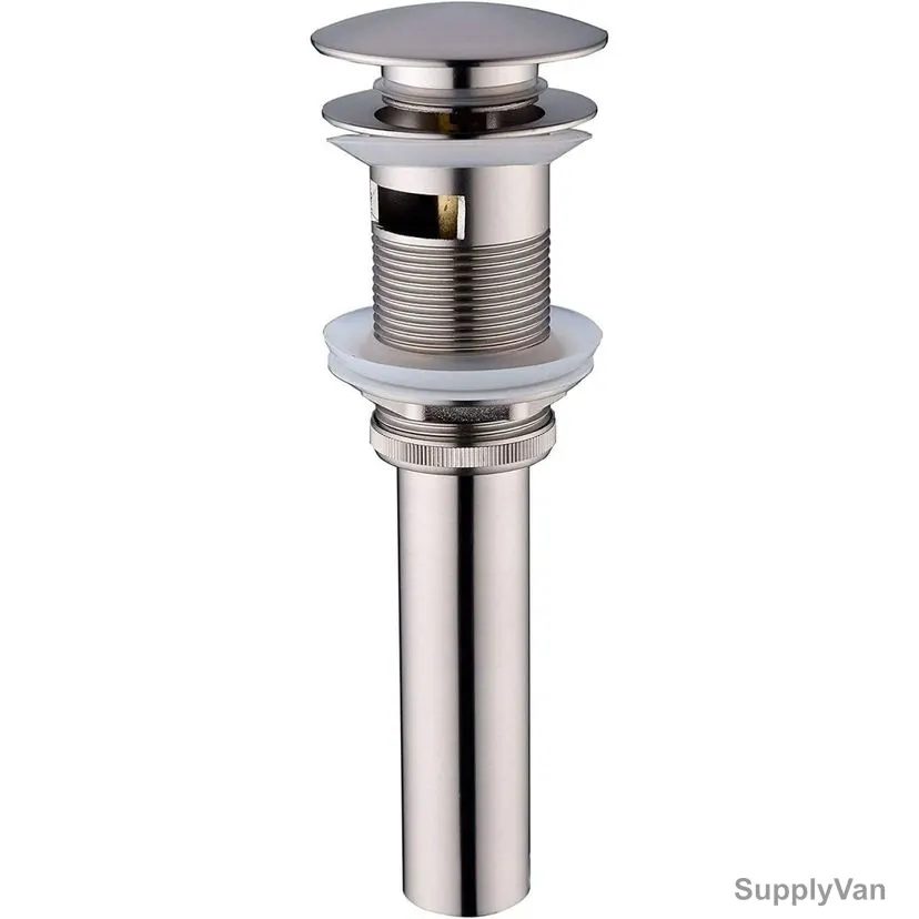 Robustline Push Type Drain Stopper, 1-1/4 Inch Pipe Dia, Silver — image 1