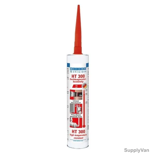 Weicon Silicone HT Sealant, 13050310, 310ml, Red — image 1