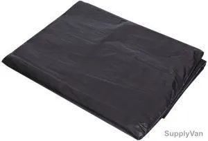 American Safety Garbage Bag, ZA108, Black, Plastic, PK12