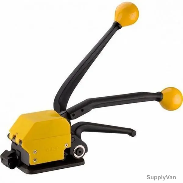 Steel Strapping Tool, CH-A333, 13-19MM, Black/Yellow — image 1