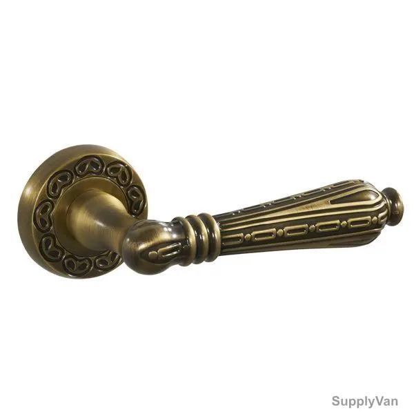Doganlar Door Handle, Majesty, Zinc, Bronze