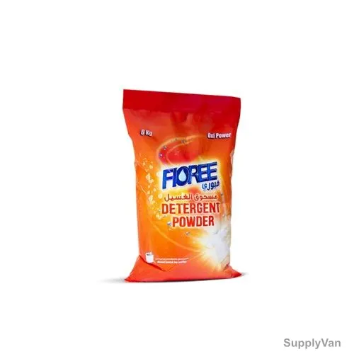 Fioree Top Load Advance Formula Detergent Powder, MDPHF010, 6 Kg, Orange