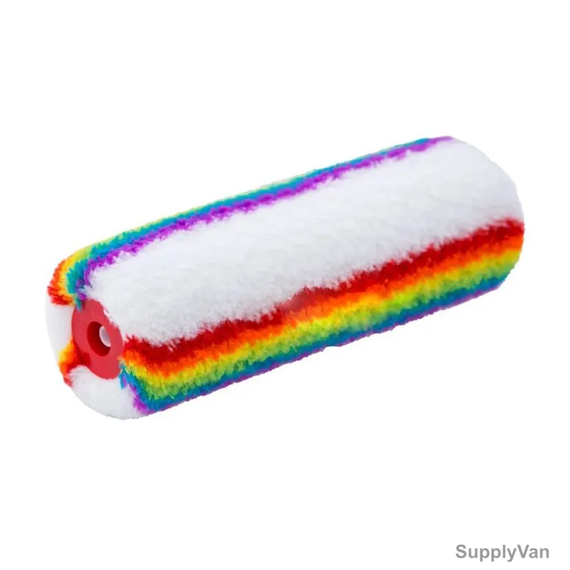 Beorol Paint Roller Cover, VJQR278, Jumbo Quattro, Multicolor