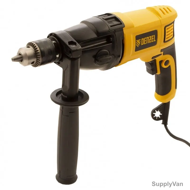 Denzel 2-Speed Impact Drill, ID-1050-2, 1050W, 1.5-13MM Chuck Capacity