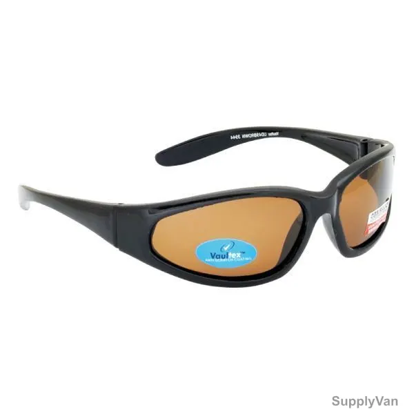 Vaultex Safety Spectacle, V49, Brown
