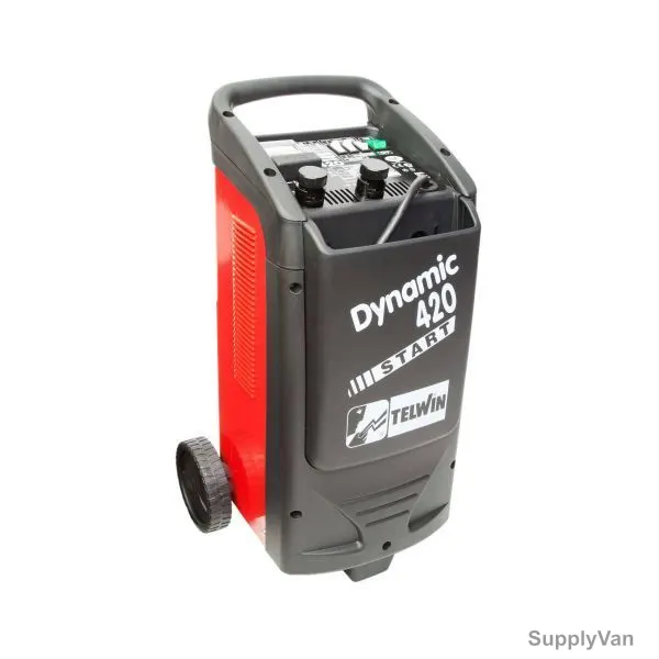 Telwin Battery Charger and Starter, 829382, 75A