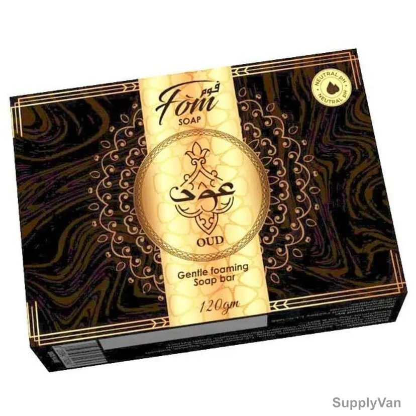 Fom Luxury Bath Foaming Soap Bar, Oud, 120GM, 3 Pcs/Pack — image 1