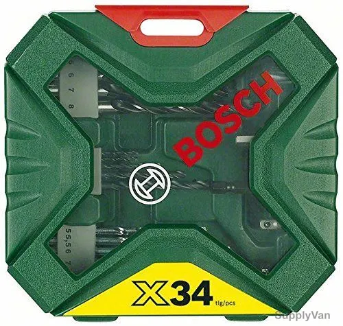 Bosch X-Line Classic Drill and Screwdriver Bit Set, X34, 34Pcs — image 1