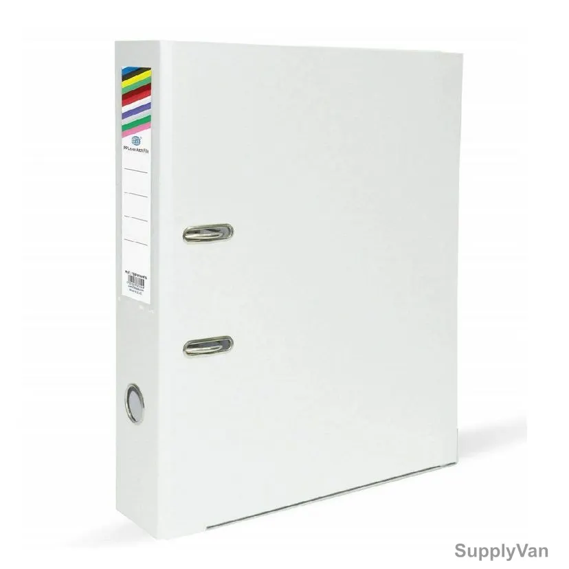 Fis Box File, FSBF8PWH, PVC, F/S, 210MM Width x 330MM Length, White