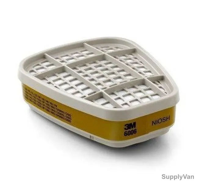 3M Multi Acid Vapor Cartridge, 6006, M, Yellow