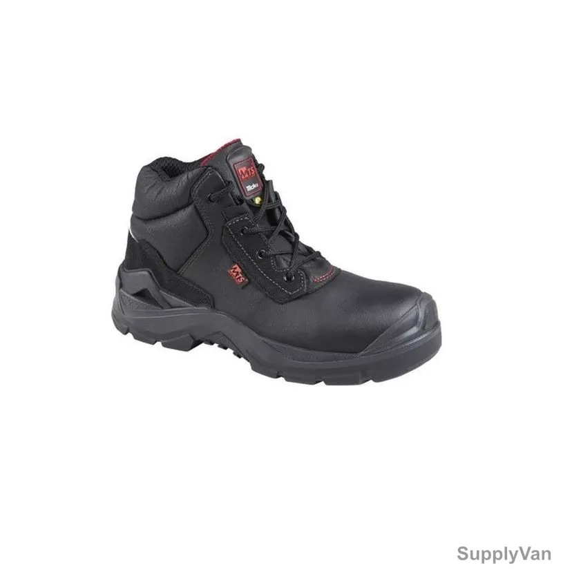 Mts Tech Total Flex S3 Safety Shoes, 70109, Black, Size39