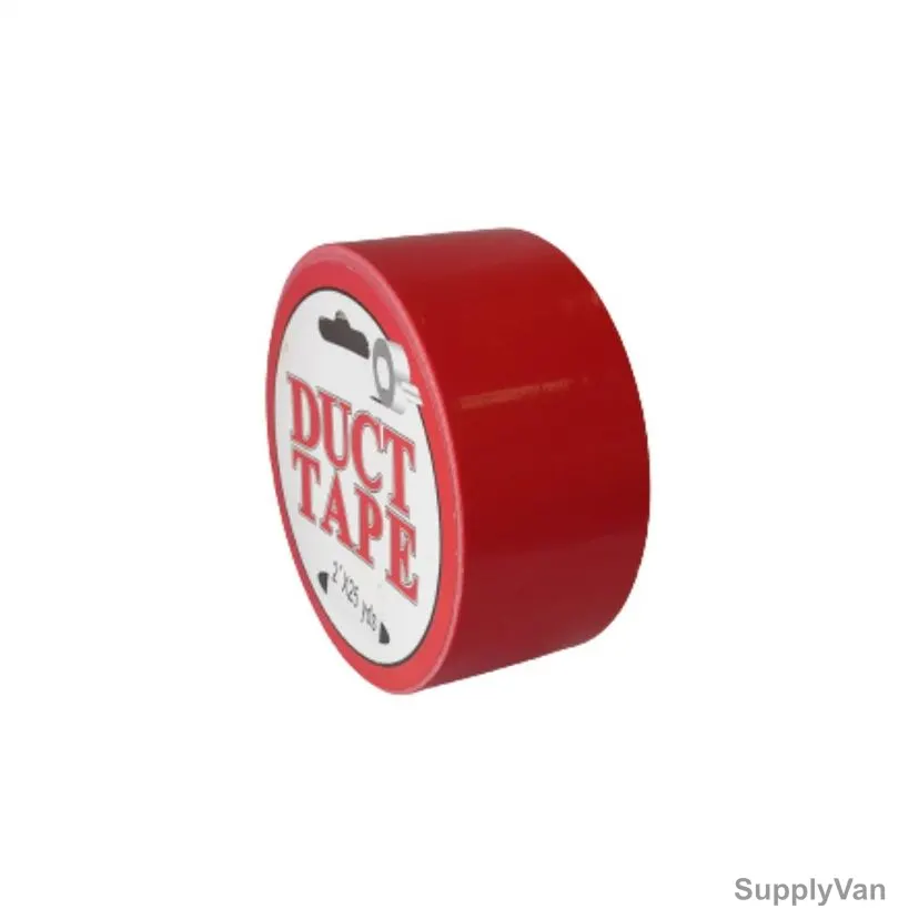 Red Color Duct Tape, 50MM Width x 25 Yards Length