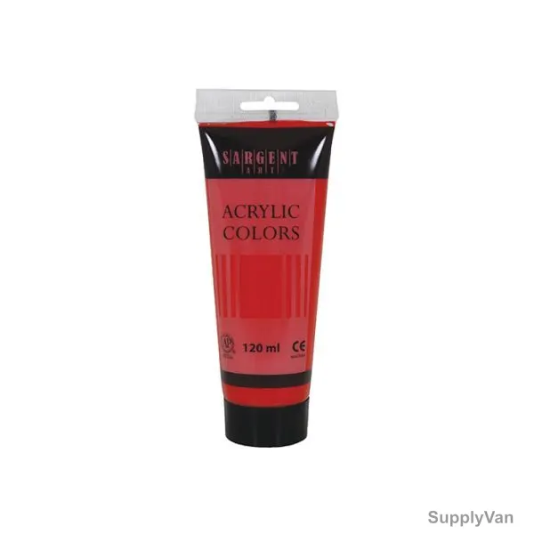 Sargent Art Acrylic Paint, SA23-0320, 120ml, Cadmium Red Hue