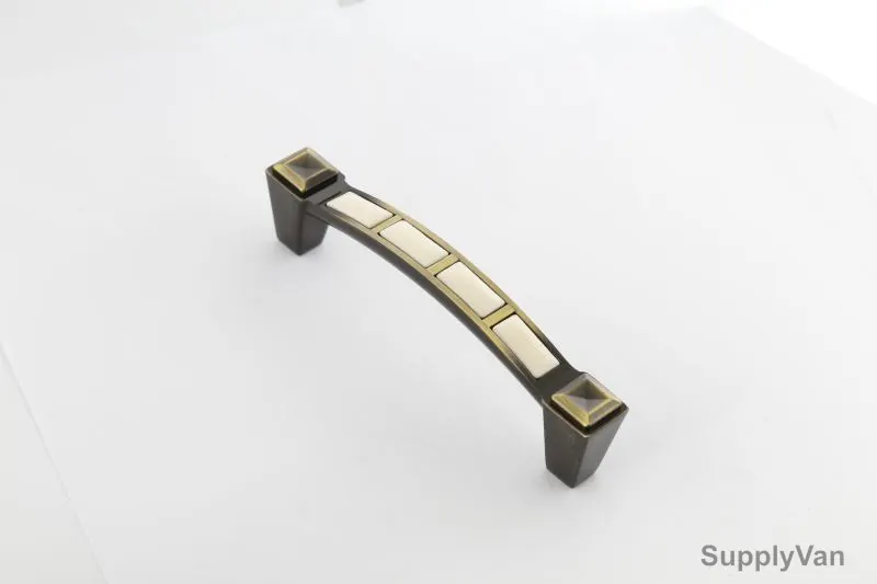 Cupboard Handle AB BBCP, SAF-107, Brass Material, Black Colour