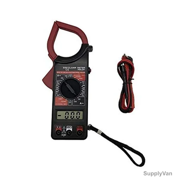 Digital Clamp Meter Multimeter, DT-266, Black