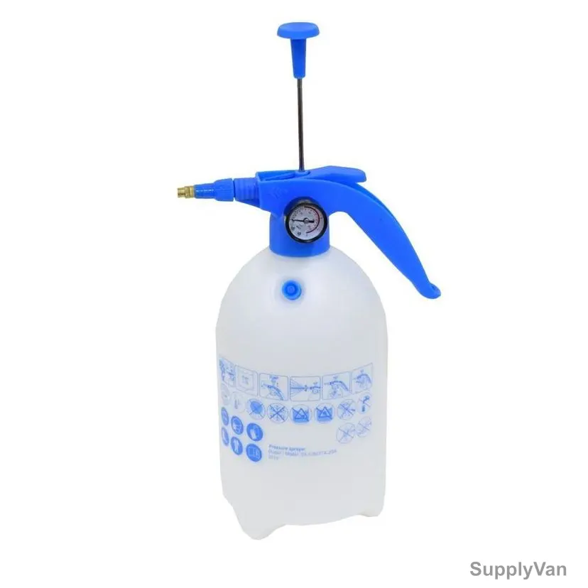 Akc Pressure Spray Bottle, SX32, 2.5 Ltrs, White/Blue