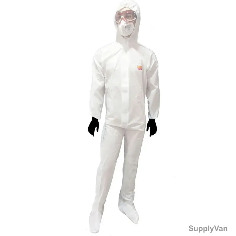 TSGC Coverall, F507053002, Polypropylene, 2XL, White — image 1