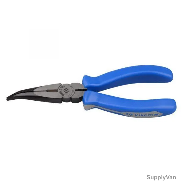 Kingtony European Style Bent Nose Plier, 633106, 6-1/2 Inch