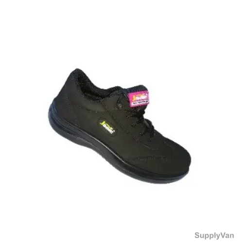 Jsafe Ladies Safety Shoes, J-Lady, Leather, Size38, Black