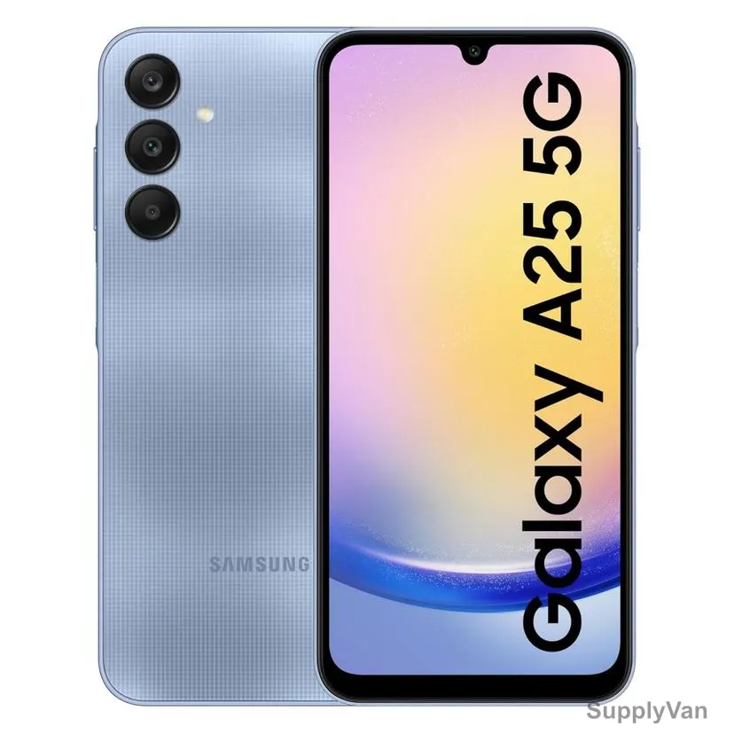 Samsung Galaxy Smartphone, A25, 5G, 6.5 Inch, 50 MP, 6GB RAM, 128GB Storage Capacity, Blue — image 1