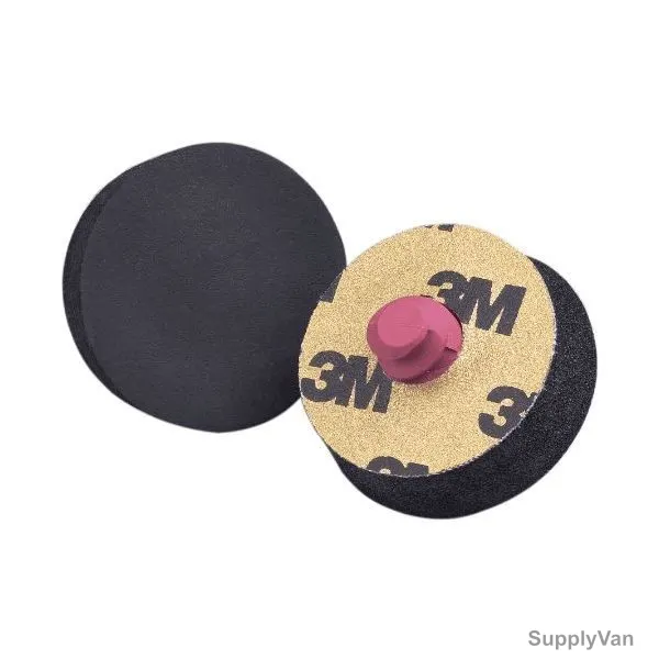 3M Sanding Pad w/ PSA Attachment, 051144134427, Finesse-it Roloc, 1.25x0.31 Inch, PK10