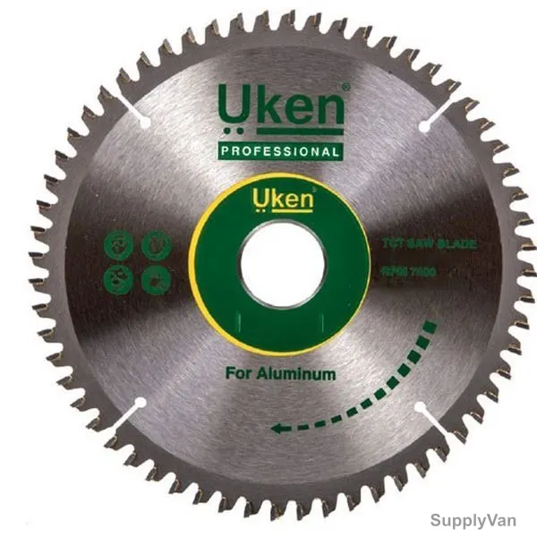 Uken Circular Saw Blade U715100AL, 230MM, 100 Teeth
