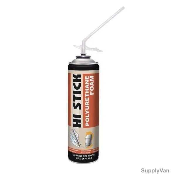 Hi Stick Polyurethane Foam, 500ML, PK12