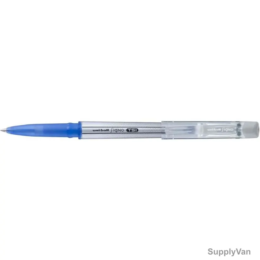 Uni-Ball Erasable TSI STD Ball Point Pen UF220-BE Signo 0.7MM Tip Blue 12 Pcs/Pack