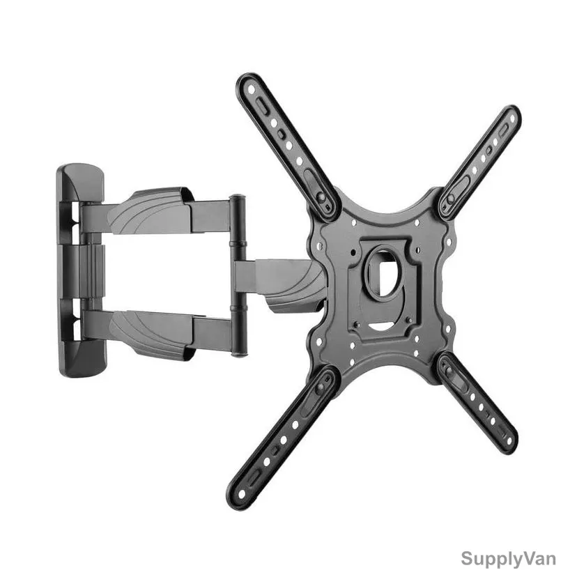 AWH Full-Motion Wall Mount TV Bracket For 23-55 Inch TV, SH-P4, Black — image 1