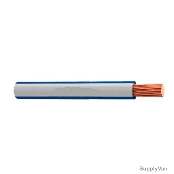 RR Single Core Panel Wire, PVC, 0.75 SQ.MM x 100 Yards Length, Blue/White