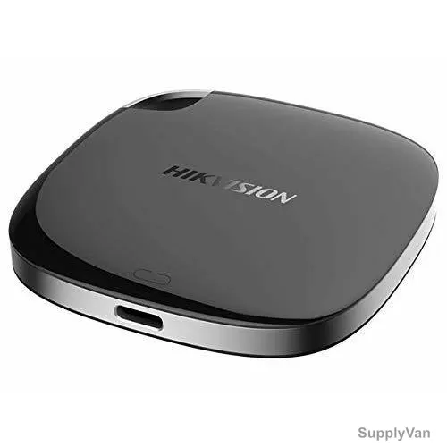 HikVision External Solid State Drive, HS-ESSD-T100I, 960GB, Piano Black