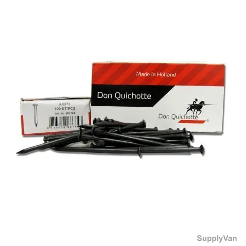 Don Quichotte Steel Nail, 3x70MM, PK100