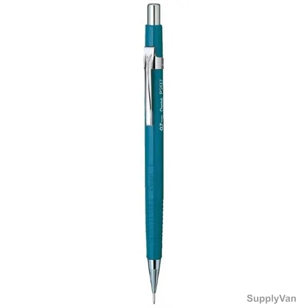 Pentel Mechanical Pencil, PE-P207, 0.7MM, Blue, 12 Pcs/Pack