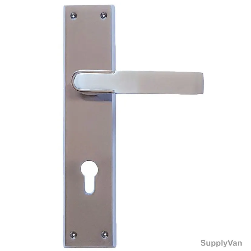 Dorfit Mortise Handle, Puma, Zinc/Stainless Steel, 10 Inch