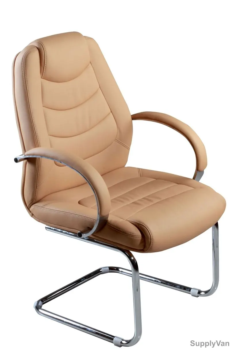 Avon Furniture Executive Office Chair, AV-56CV, Medium Back, Fixed Arm