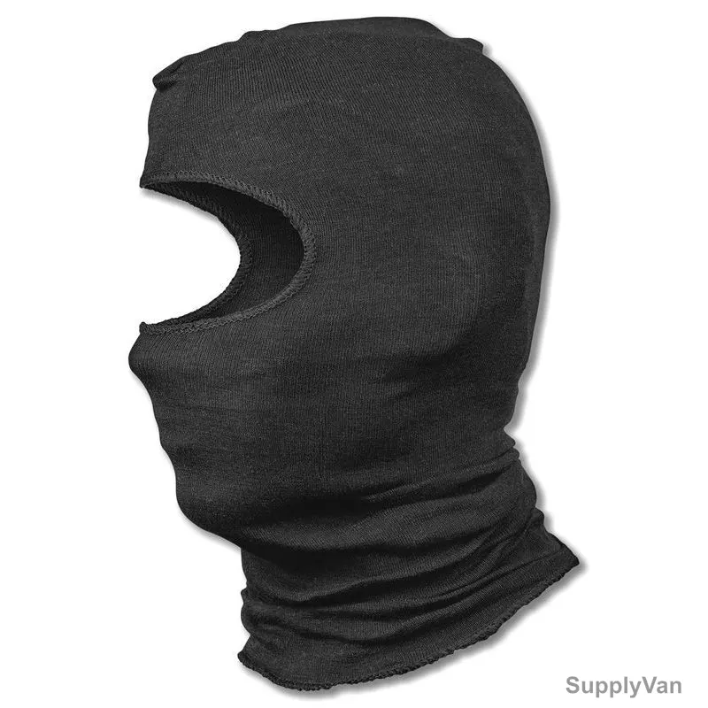 Nomex Fireman Balaclava and Face Hood, D134352820, DuPont, Free Size, Black