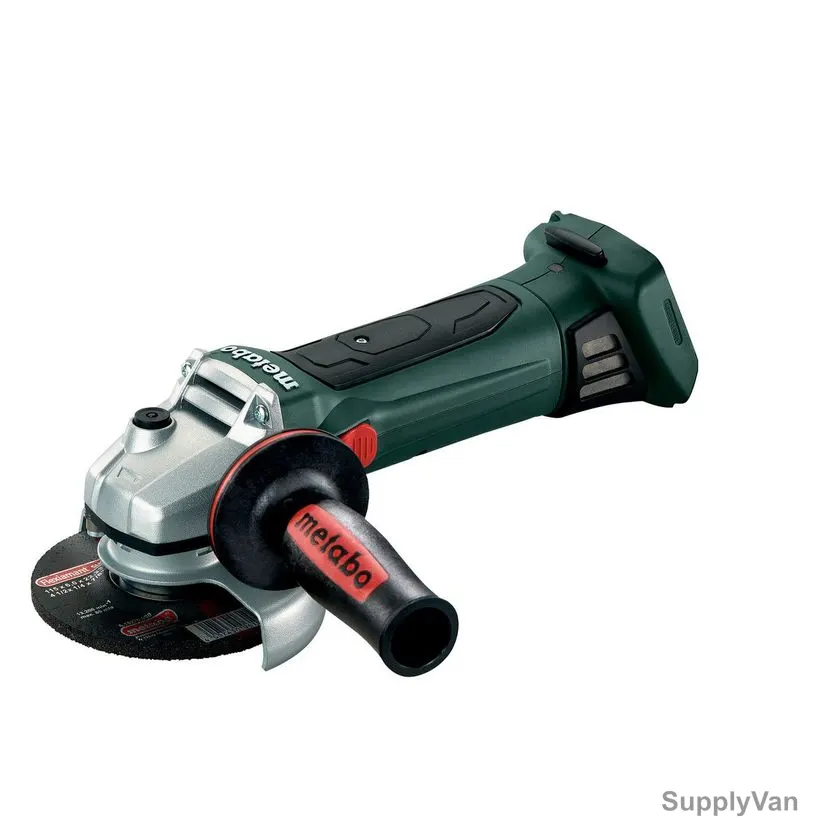 Metabo Cordless Angle Grinder With MetaLoc Case, W-18-LTX-125-Quick, 602174890, 18V, 125MM