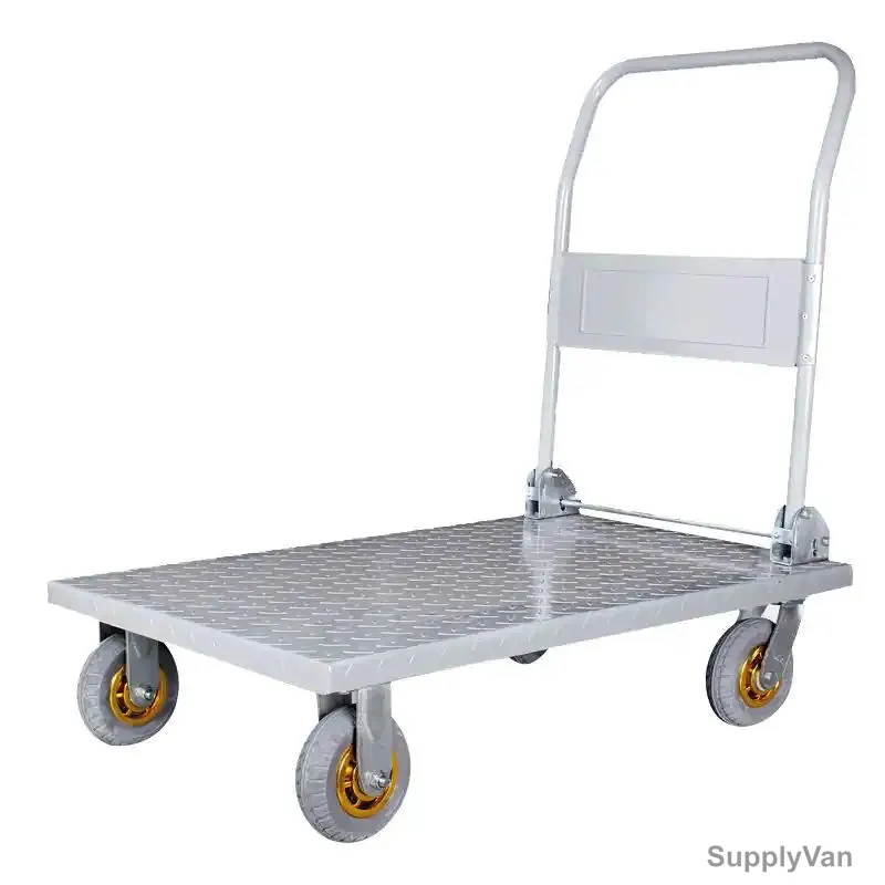 Takako Foldable Handle Heavy Duty Trolley, Metal, 120 x 70CM