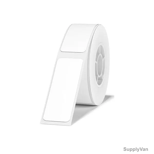 Niimbot Direct Thermal Label Roll, 774377, 12MM Width x 40MM Length, 155 Labels, White