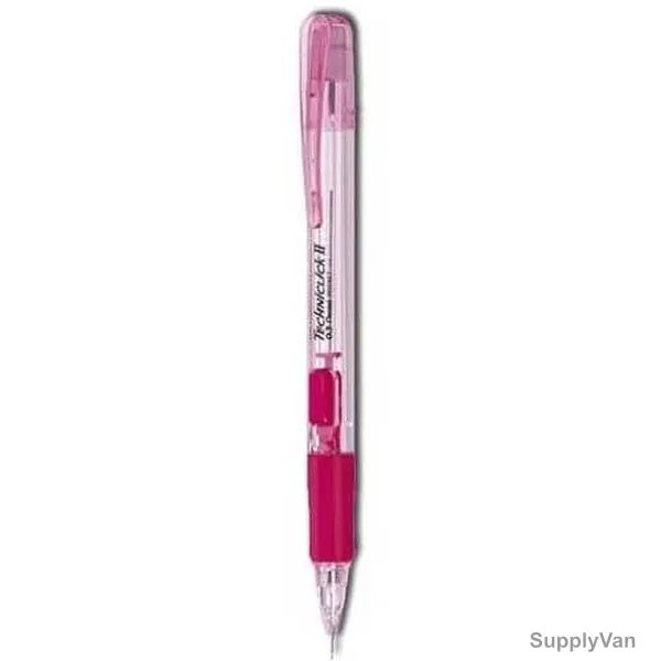 Pentel Mechanical Pencil, PE-PD235T-B, Tech II, 0.5MM, Red, 12 Pcs/Pack