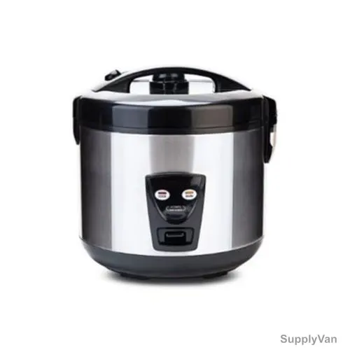 Venus Electric Rice Cooker, VRC1502SN, 1500ML, Silver/Black