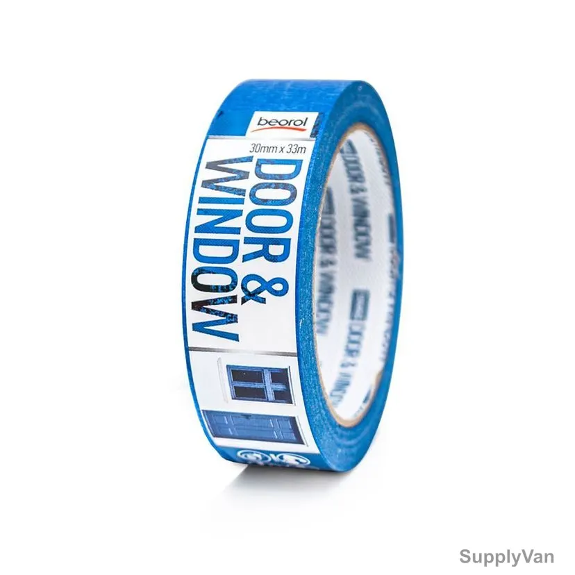 Beorol Masking Tape, DK30, Rubber Adhesive, 30MM x 33 Mtrs — image 1