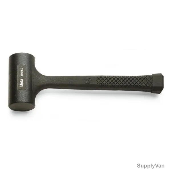 Beta Dead Blow Hammer, 1391-50, Rubber, 50MM Dia x 320MM Length, 913GM Head Weight