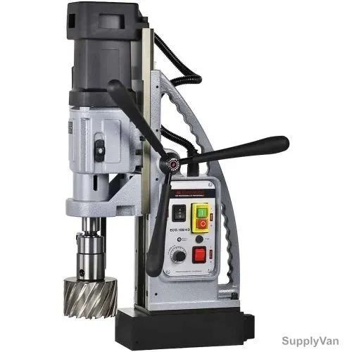 Euroboor Magnetic Drilling Machine, ECO-100-4D, 2050W, Grey and Black — image 1