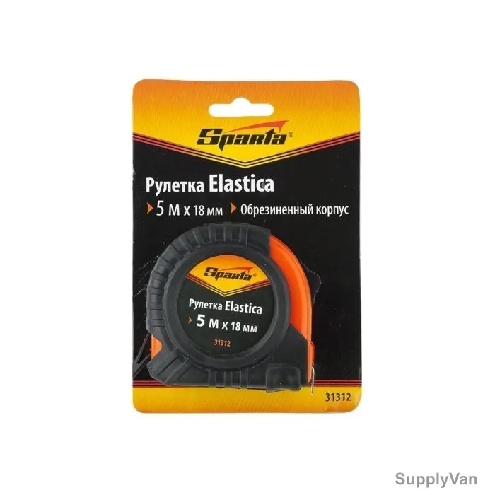Sparta Elastica Measuring Tape, 31312, Steel, 5 Mtrs x 18MM