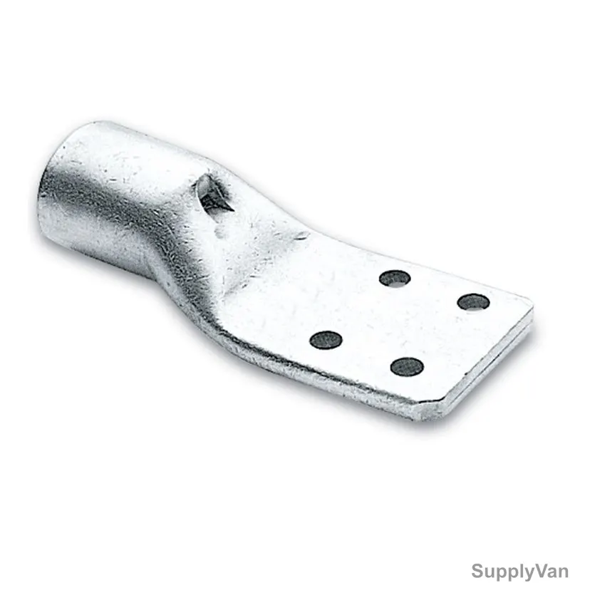 Bicon 4 Bolt Cable Lug, BT630C8B4, Tin Plated Copper, 630 SQ.MM x 8MM Stud Size