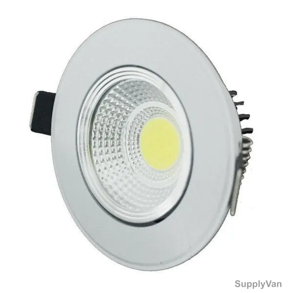 RR LED Spot Down Light, Echo, COB, 5W, Warm White, White
